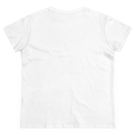 Smile Face Women's Midweight Cotton Tee