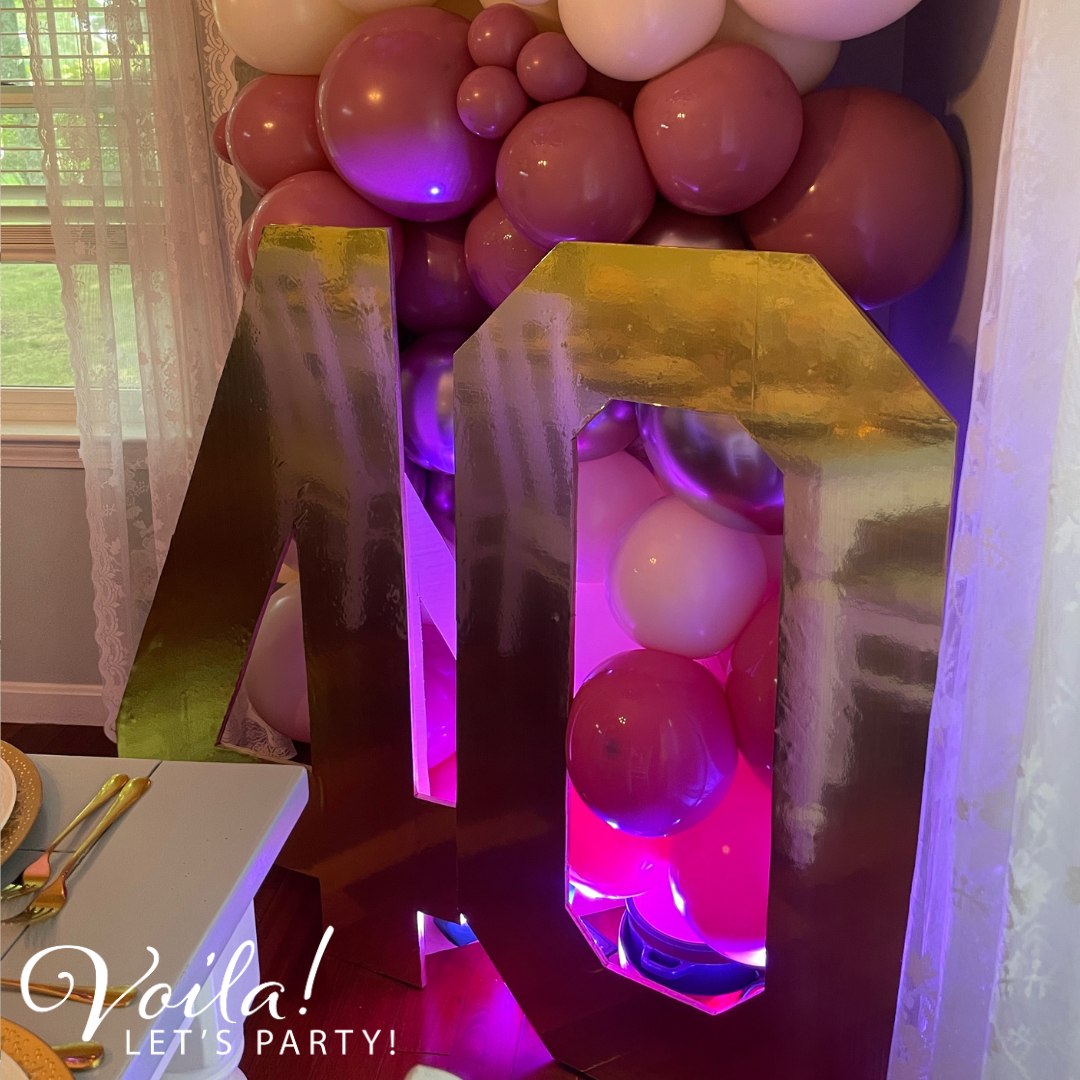 Mirrored Numbers Voila! Let's Party!