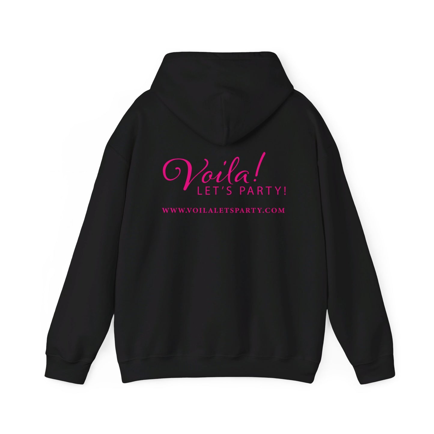 Voila! Let's Party! - Unisex Heavy Blend™ Hooded Sweatshirt