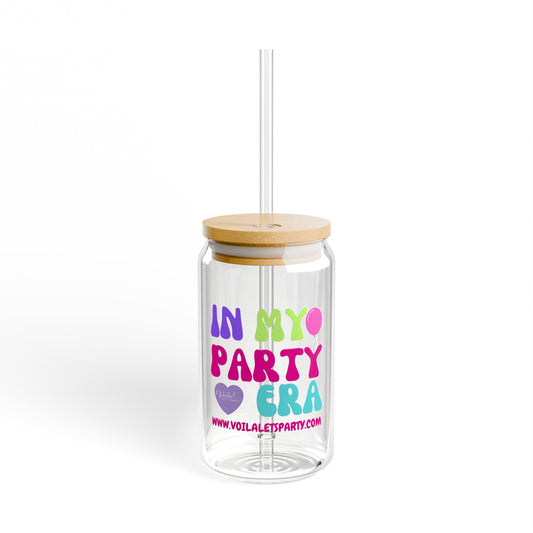 In My Party Era - Sipper Glass, 16oz