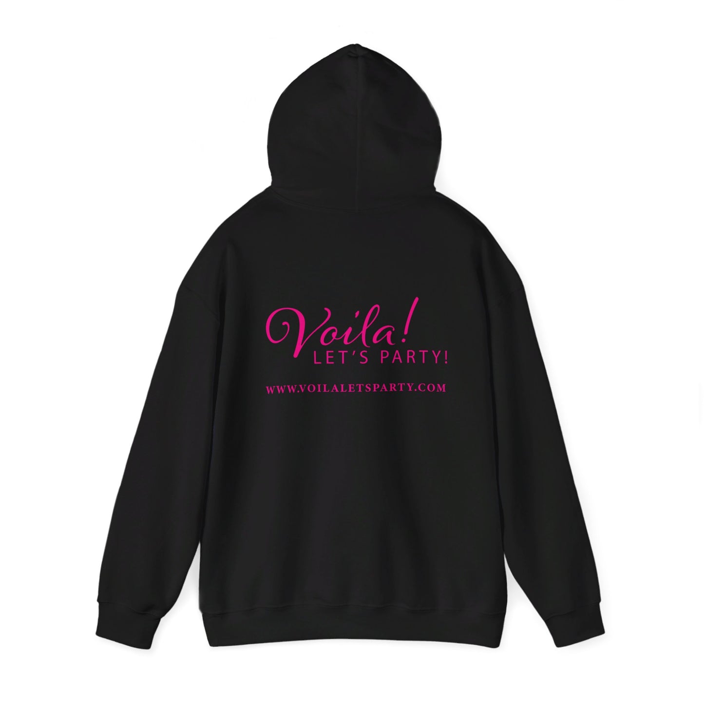 Voila! Let's Party! - Unisex Heavy Blend™ Hooded Sweatshirt