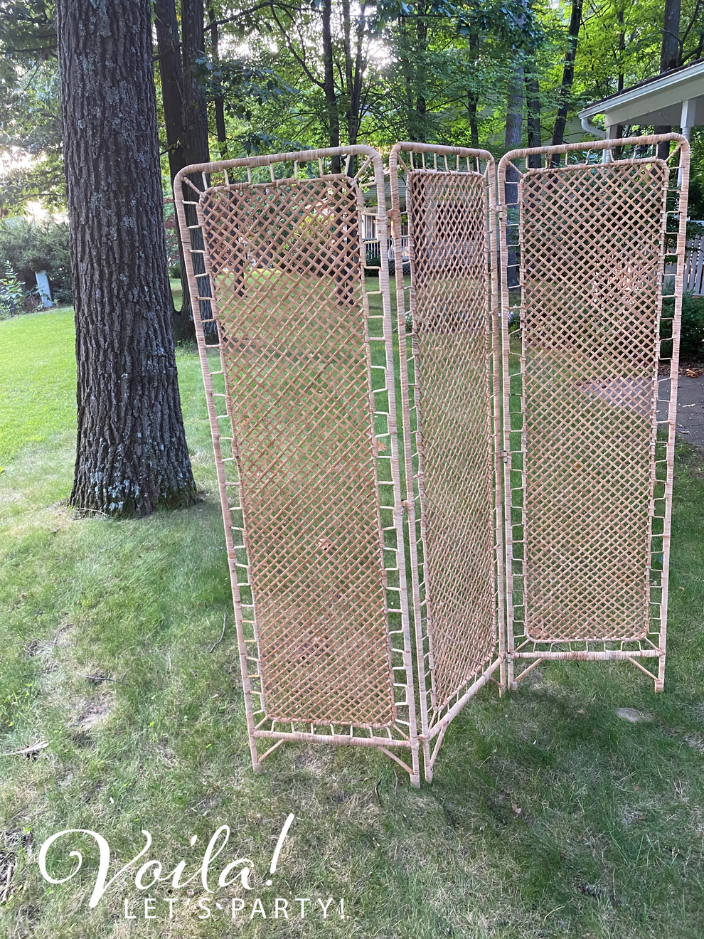 Rattan Wall – Voila! Let's Party!