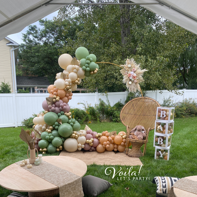 Balloon Garland Voila! Let's Party!