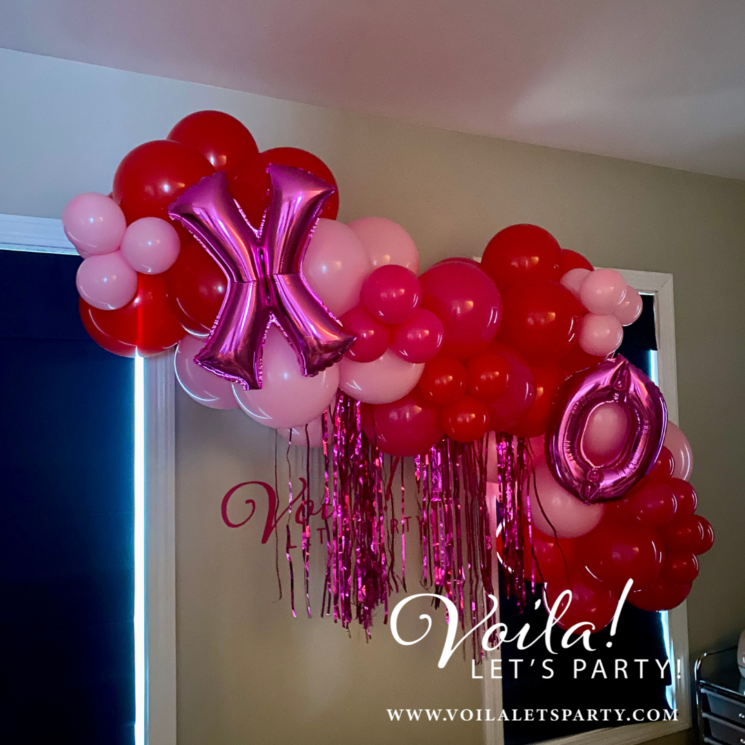 Balloon Garland - Valentine's Day